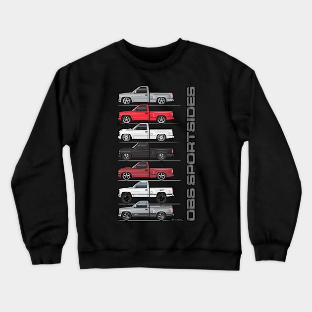 Sportside Stances Crewneck Sweatshirt by JRCustoms44